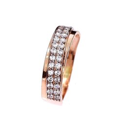 Золотое кольцо MK20210605_AU585ZD_001_PINK-2,10-17,50 MM цена и информация | Кольцо | kaup24.ee