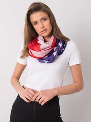 бело-красный шарф с принтом цена и информация | Женские шарфы, платки | kaup24.ee