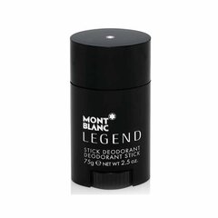 Pulkdeodorant Mont Blanc Legend meestele 75 g цена и информация | Парфюмированная косметика для мужчин | kaup24.ee