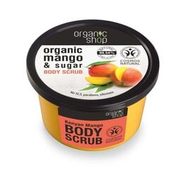 Скраб для тела Organic Shop Kenyan Mango, 250 мл цена и информация | Скрабы для тела | kaup24.ee