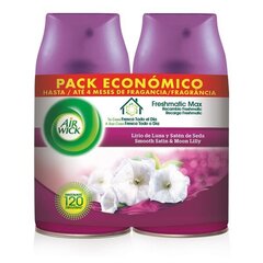 Air Wick iirise ja satiinsiidi lõhnaline täide, 2x250 ml hind ja info | Air Wick Sanitaartehnika, remont, küte | kaup24.ee