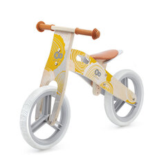Балансировочный велосипед Kinderkraft Runner 2021, желтый цена и информация | Детский трехколесный велосипед - коляска с удобной ручкой управления для родителей Riff F95941 2в1, фиолетовый | kaup24.ee