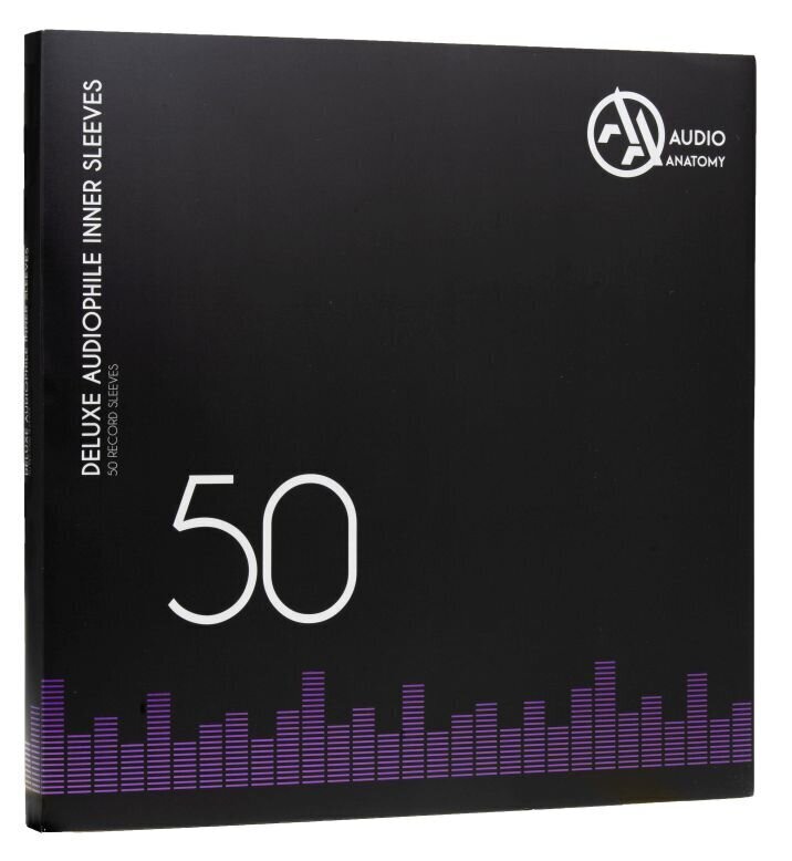 Kaaned vinüülplaatidele Audio Anatomy DeLux, 50 tk. цена и информация | Vinüülplaadid, CD, DVD | kaup24.ee