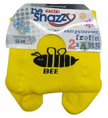 Утепленные махровые колготки с 2 X ABS для девочек be Snazzy, Пчела цена и информация | Носки, колготки для девочек | kaup24.ee