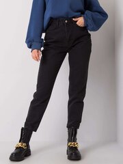 черные джинсы мамочки с завышенной талией ramone rue paris цена и информация | Женские джинсы | kaup24.ee