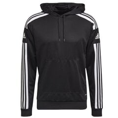 Спортивный джемпер мужской Adidas Squadra 21 Hoody M GK9548, черный цена и информация | Мужская спортивная одежда | kaup24.ee