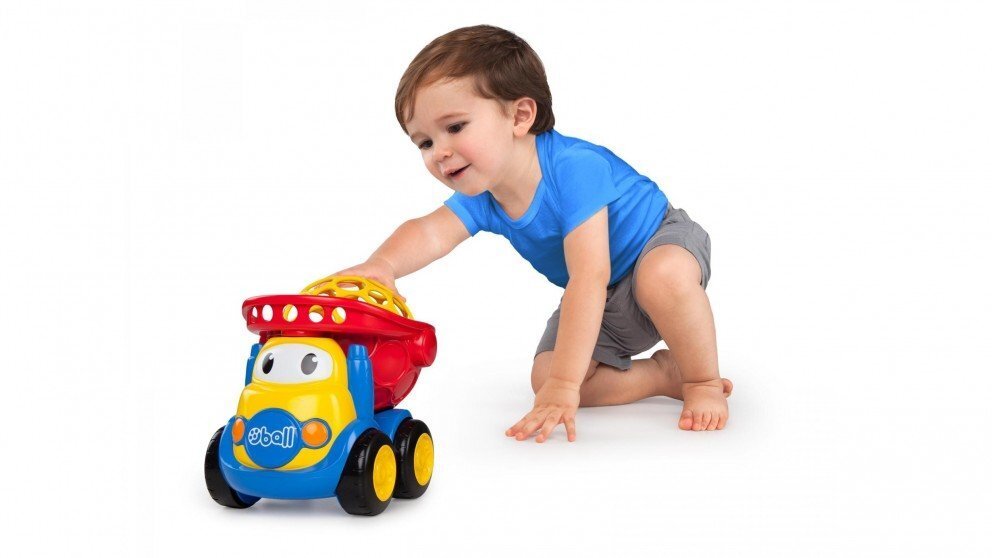 Kallur Oball Go Grippers™ Dump Truck 18+ kuud, 10312 hind ja info | Imikute mänguasjad | kaup24.ee