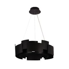 Milagro подвесной светильник Torino Black Led цена и информация | Потолочный светильник, 38 x 38 x 24 см | kaup24.ee