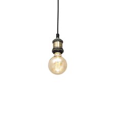 Eko-Light rippvalgusti Edison Black/Brass hind ja info | Rippvalgustid | kaup24.ee