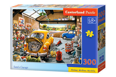Pusle Castorland Sams Garage 300 osaline цена и информация | Pusled | kaup24.ee