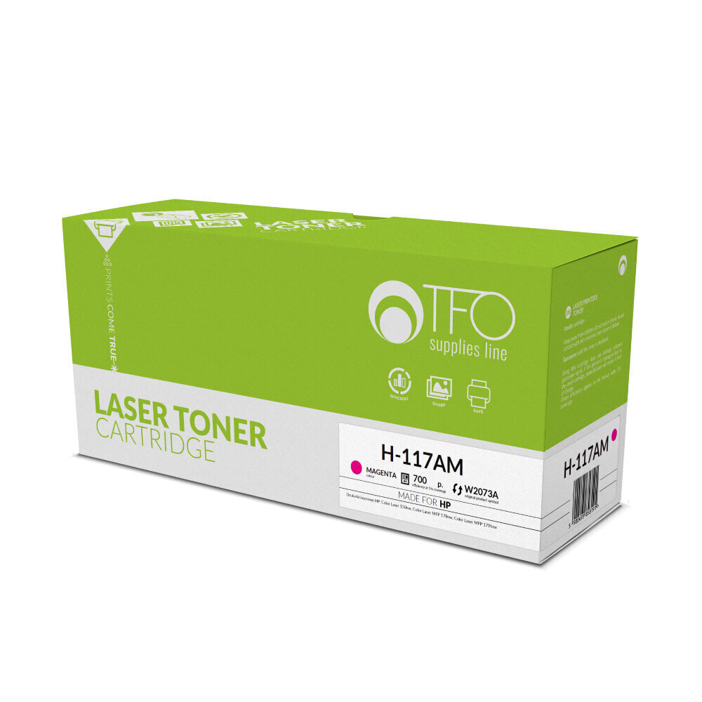 Toner H-117AM (W2073A) TFO 0,7k, roosa (magenta) цена и информация | Laserprinteri toonerid | kaup24.ee