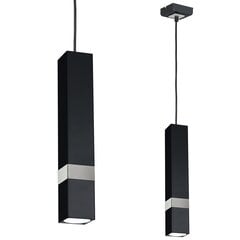 Eko-Light подвесной светильник Vidar Black/Chrome цена и информация | Люстры | kaup24.ee