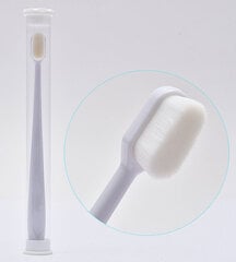 Нано зубная щетка, прямые щетинки, белая цена и информация | Для ухода за зубами | kaup24.ee