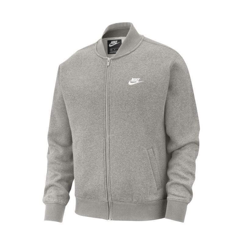 Meeste dressipluus Nike NSW Club Fleece M BV2686-063, hall hind ja info | Meeste spordiriided | kaup24.ee