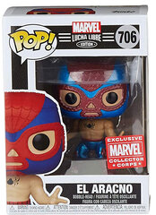 Funko POP! Marvel Lucha lible Spider man hind ja info | Fännitooted mänguritele | kaup24.ee