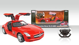 Rastar машинка 1:14 Mercedes-Benz SLS AMG, 47600 цена и информация | Развивающий мелкую моторику - кинетический песок KeyCraft NV215 (80 г) детям от 3+ лет, бежевый | kaup24.ee