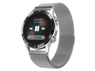Garett Gentleman GT Silver Steel цена и информация | Смарт-часы (smartwatch) | kaup24.ee