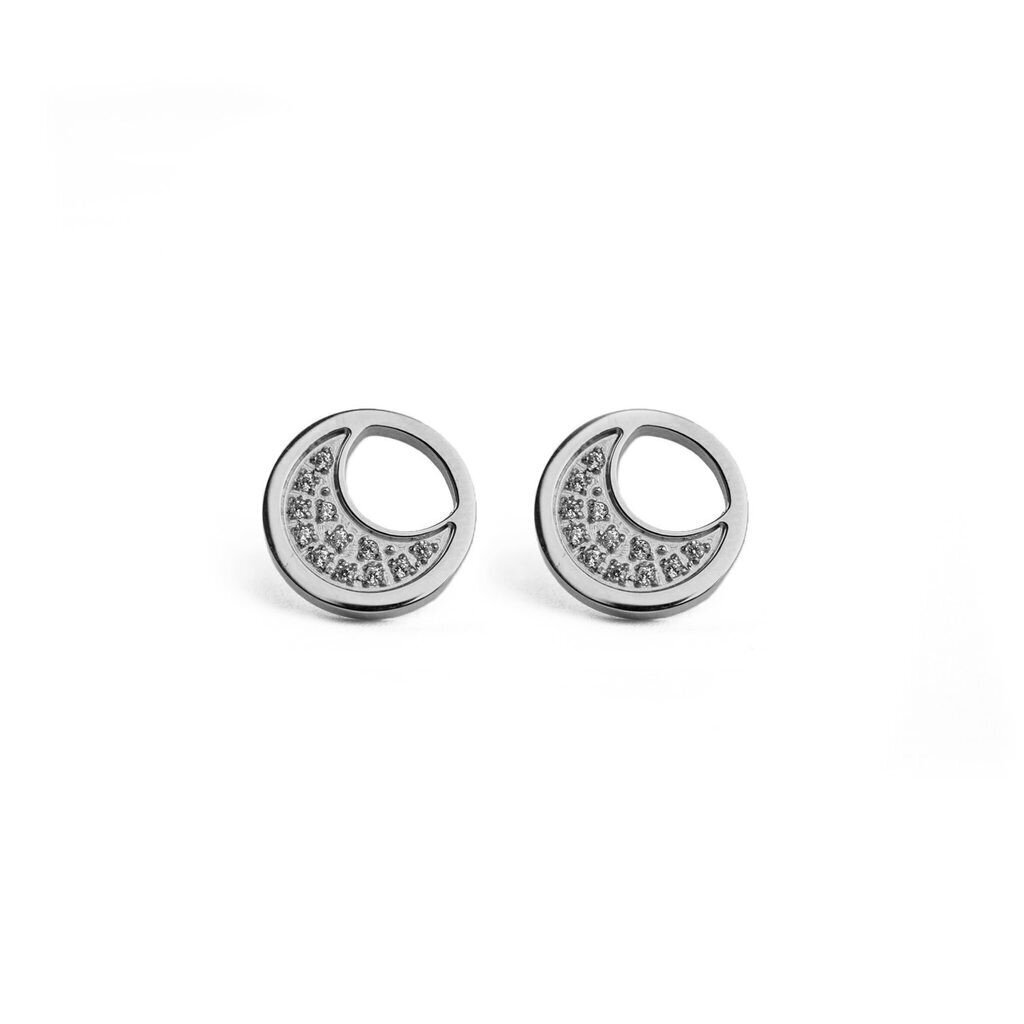 Naiste kõrvarõngad Silver Moon Earrings BFN V P8991 hind ja info | Kõrvarõngad | kaup24.ee