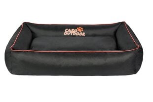 Cazo Outdoor Bed Maxy must pesa koertele 100x85cm hind ja info | Pesad, padjad | kaup24.ee