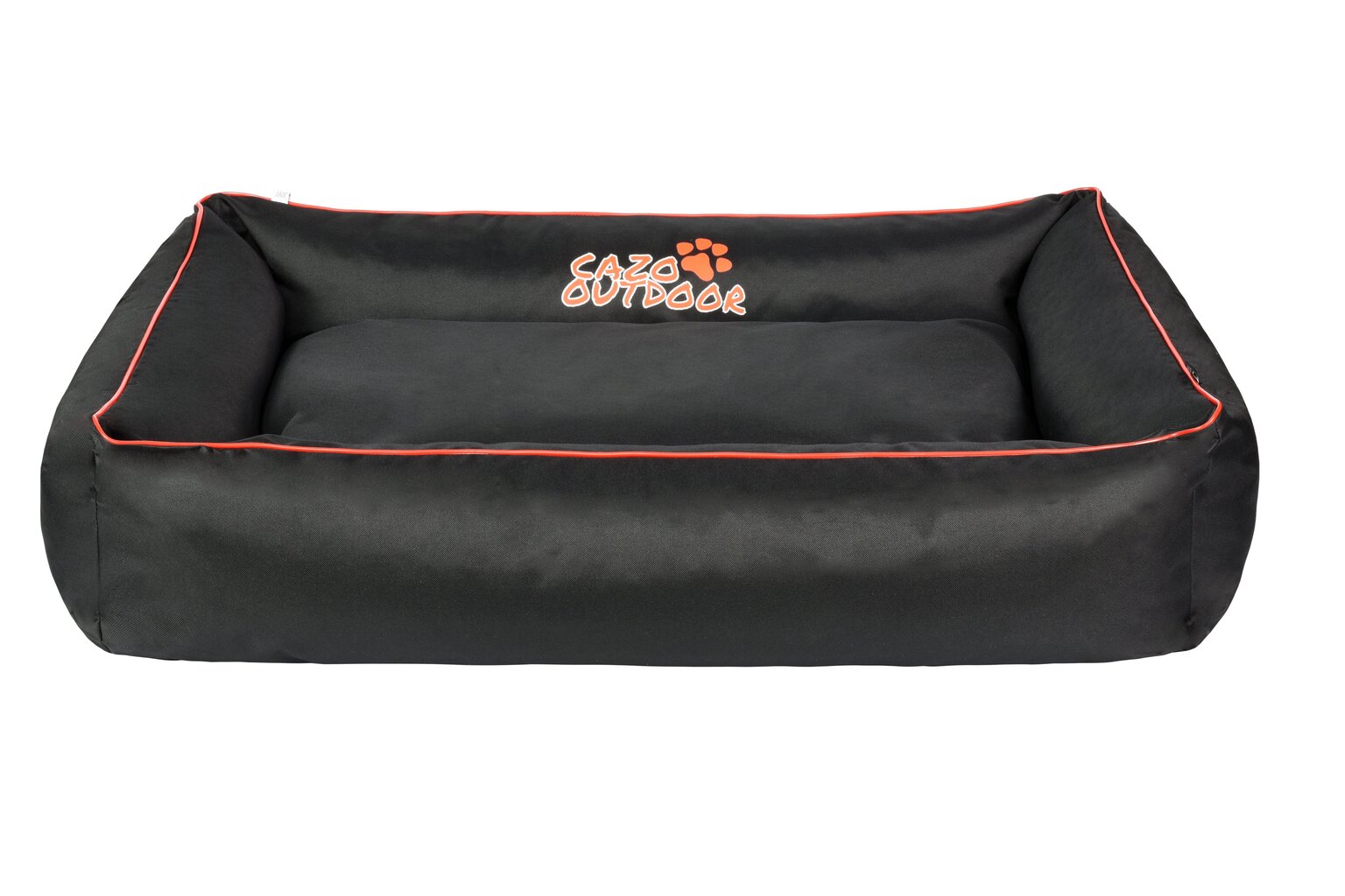 Cazo Outdoor Bed Maxy must pesa koertele 120x95cm цена и информация | Pesad, kuudid | kaup24.ee