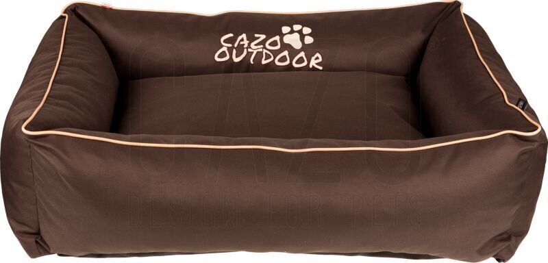 Cazo Outdoor Bed Maxy pruun pesa koertele 120x95cm цена и информация | Pesad, padjad | kaup24.ee