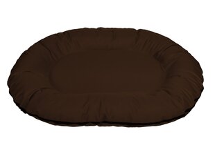 Cazo Oval Bed pruun pesa koertele 75x100x15cm hind ja info | Pesad, padjad | kaup24.ee