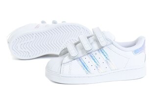 Laste tossud Adidas Superstar CF I, valged hind ja info | Laste spordijalatsid | kaup24.ee