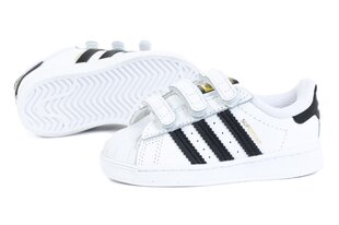 Laste spordijalatsid Adidas Superstar CF I, valged цена и информация | Детская спортивная обувь | kaup24.ee