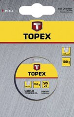 Jootetina 60% Sn, läbimõõt 1,5mm SW26B, 100g, blister hind ja info | Käsitööriistad | kaup24.ee