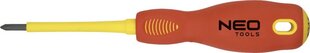 Neo крестовая отвертка 1000V PZ1x80мм 04-062 цена и информация | Механические инструменты | kaup24.ee