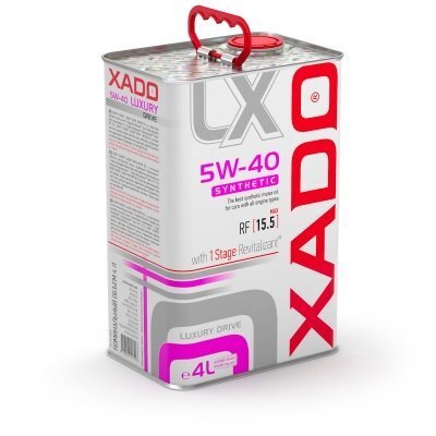 Mootorõli XADO Atomic Luxury Drive 5W-40 (4L) цена и информация | Mootoriõlid | kaup24.ee