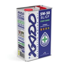 XADO Atomic OIL моторное масло 5W-50 SL/CF (4 л) цена и информация | Моторные масла | kaup24.ee