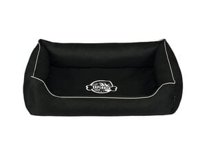 Cazo Outdoor Bed Maxy must pesa koertele 80x65cm hind ja info | Pesad, padjad | kaup24.ee