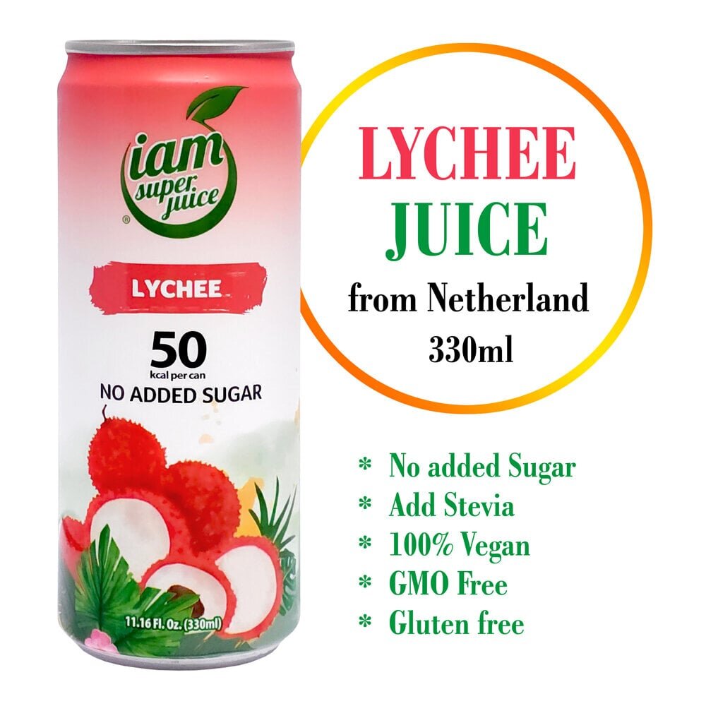 Litši mahlajook (30%), Lychee Fruit drink, I am super juice, 330ml hind ja info | Mahlad, nektarid | kaup24.ee