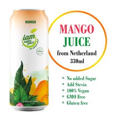 Сок Манго (30%), Mango juice drink, I am superjuice, 330мл. цена и информация | Соки, нектары | kaup24.ee