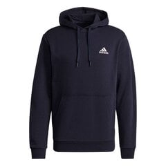 Meeste džemper Adidas Essentials Fleece Hoodie M H12216, sinine hind ja info | Meeste pusad | kaup24.ee
