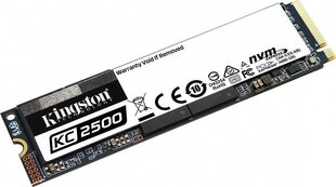 Kingston SKC2500M8/500G hind ja info | Sisemised kõvakettad (HDD, SSD, Hybrid) | kaup24.ee