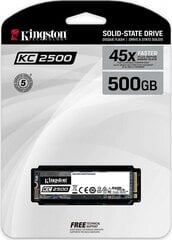 Kingston SKC2500M8/500G hind ja info | Sisemised kõvakettad (HDD, SSD, Hybrid) | kaup24.ee