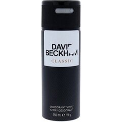 Spreideodorant David Beckham Classic meestele 150 ml цена и информация | Мужская парфюмированная косметика | kaup24.ee