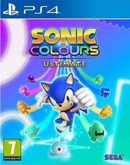 PS4 mäng Sonic Colours Ultimate цена и информация | Компьютерные игры | kaup24.ee