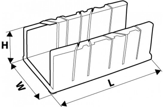 Eerungi kast MAXI 280x85x85 hind ja info | Käsitööriistad | kaup24.ee