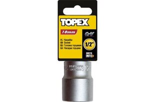 Шестигранная головка Topex 1/2", 30 мм цена и информация | Механические инструменты | kaup24.ee