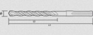 Kivipuur SDS-MAX 18x400mm, 4-tera hind ja info | Käsitööriistad | kaup24.ee