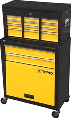 Тележка для инструмента Topex, 2 ящика + удлинитель цена и информация | Ящики для инструментов, держатели | kaup24.ee