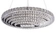 LED rippvalgusti puldiga Crystal Oval hind ja info | Rippvalgustid | kaup24.ee