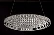 LED rippvalgusti puldiga Crystal Oval hind ja info | Rippvalgustid | kaup24.ee