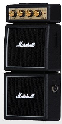 Mini võimendi elektrikitarrile Marshall MS-4 hind ja info | Muusikariistade tarvikud | kaup24.ee