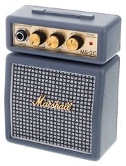 Мини-усилитель для электрогитары Marshall MS-2C цена и информация | Принадлежности для музыкальных инструментов | kaup24.ee