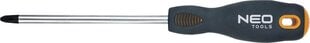 Отвертка крестовая Phillips PH1x100 мм NEO 04-022 цена и информация | Механические инструменты | kaup24.ee