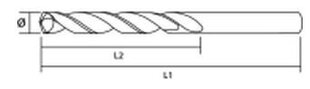 Metallipuur HSS-TiN 9.5 mm 1tk hind ja info | Käsitööriistad | kaup24.ee